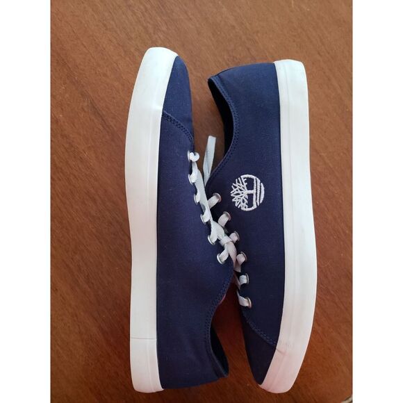 Timberland Tennis‎ Shoes Union Wharf Sneakers Men's Sz 10 Navy Blue - Picture 6 of 9